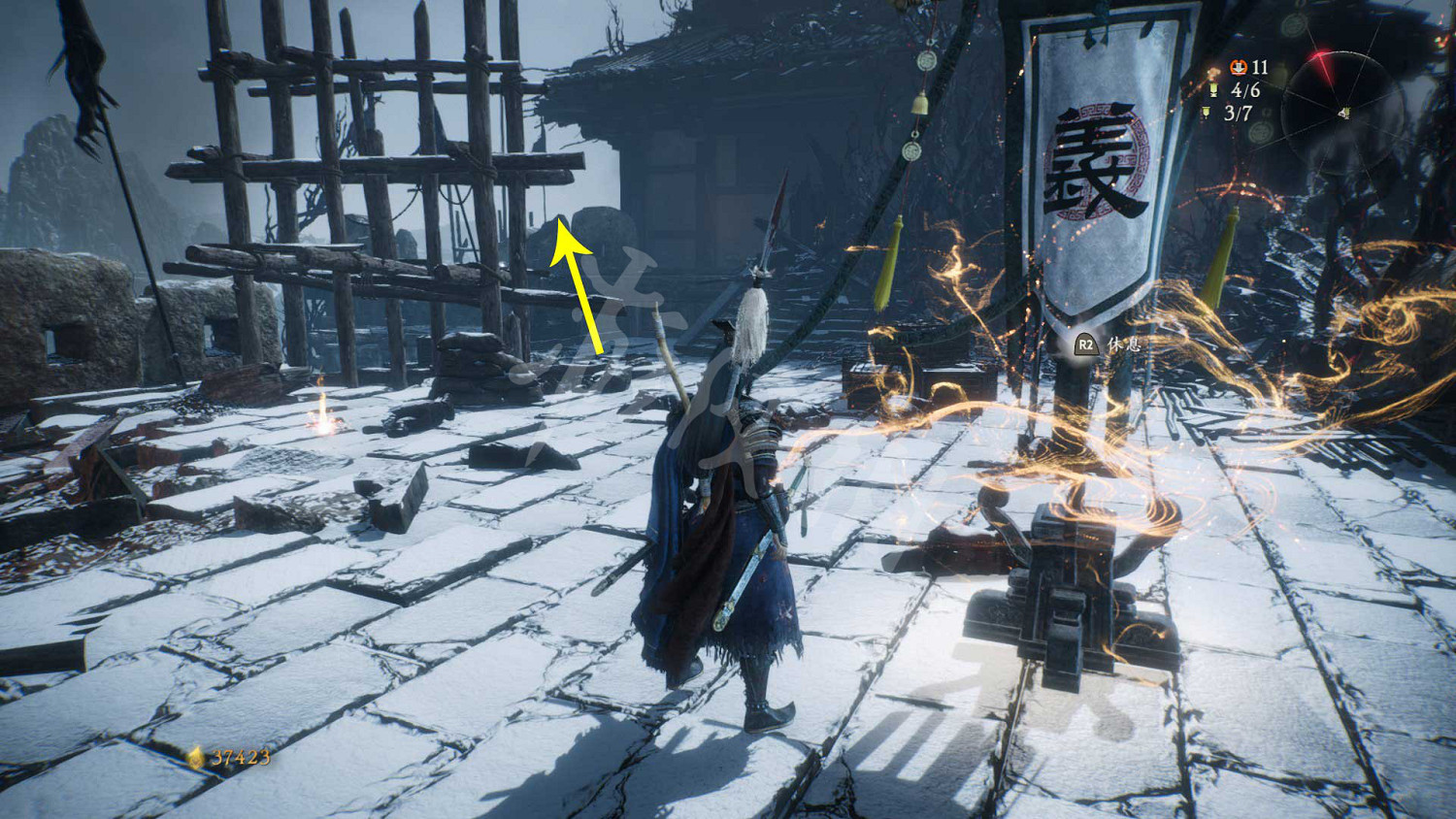 《臥龍蒼天隕落》虎牢關小旗子在哪？虎牢關小旗位置分享