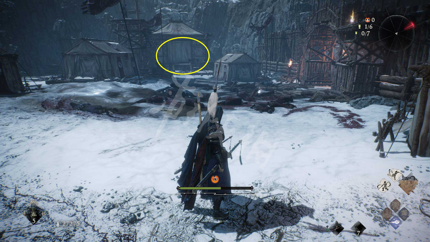 《臥龍蒼天隕落》虎牢關小旗子在哪？虎牢關小旗位置分享