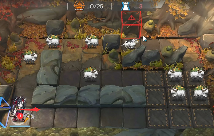 《明日方舟》CF-1擺完掛機 CF1森林裡的麻煩家夥怎麽打 《明日方舟》CF-1擺完掛機 CF1森林裡的麻煩家夥怎麽打