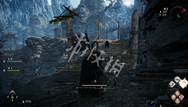 《臥龍蒼天隕落》暗渡鬼哭谷旗在哪？暗渡鬼哭谷旗位置分享