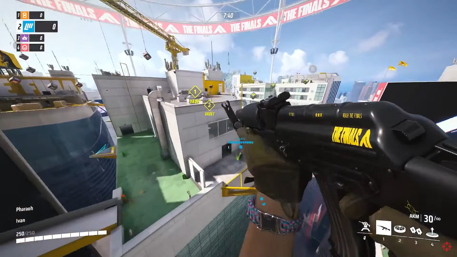 免費多人FPS《The Finals》8分鐘內測對局展示