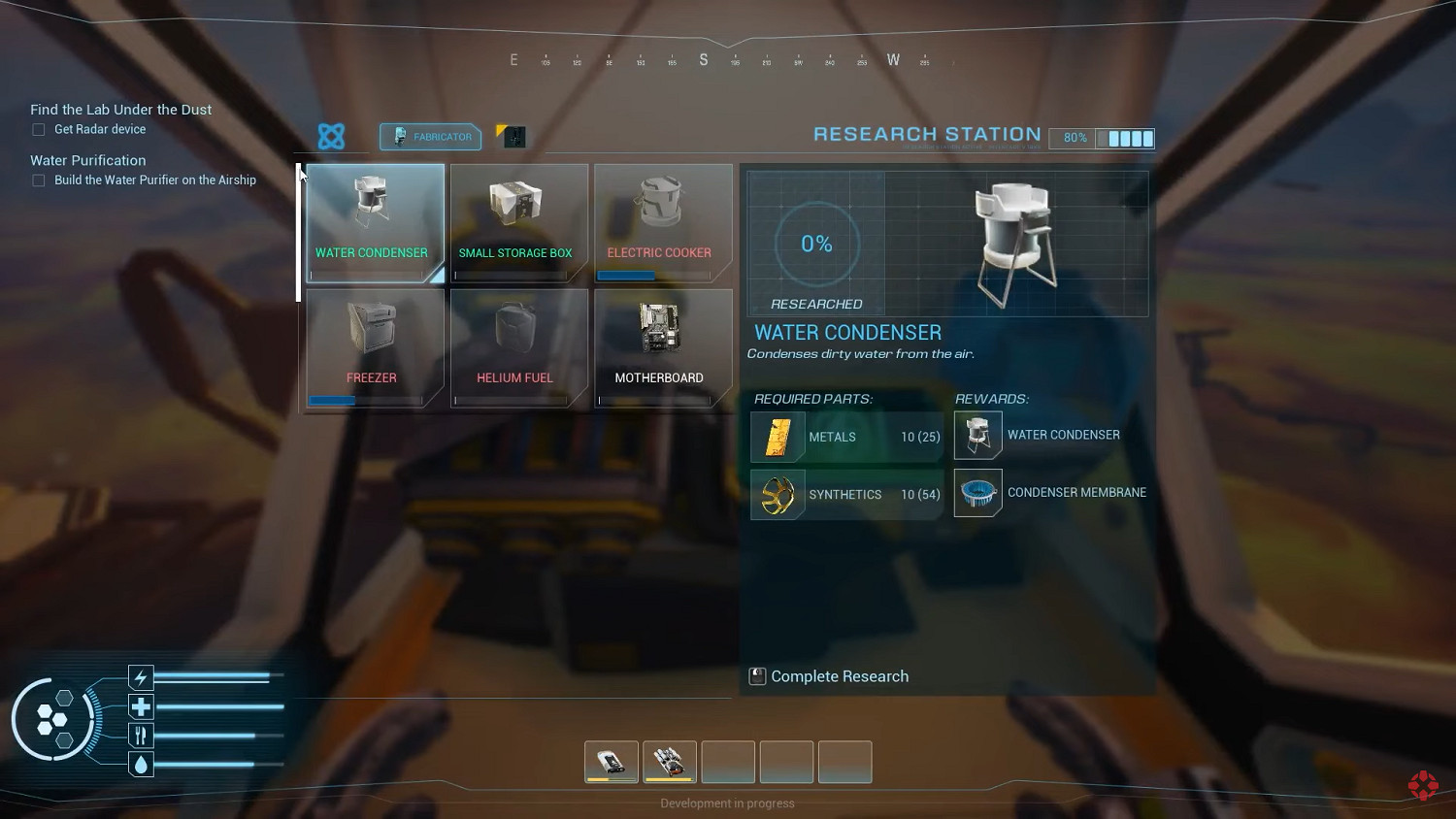 動作生存遊戲《Forever Skies》“研究站系統”預告