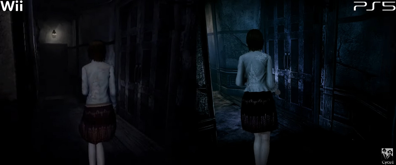 《零:月蝕的假面》重製版與原版對比 老婆顏值大提升! 《零:月蝕的假面》重製版與原版對比 老婆顏值大提升!