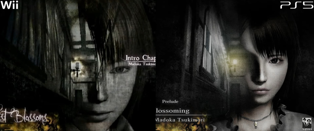 《零:月蝕的假面》重製版與原版對比 老婆顏值大提升! 《零:月蝕的假面》重製版與原版對比 老婆顏值大提升!