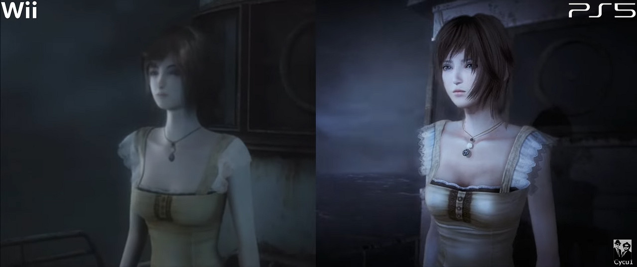 《零:月蝕的假面》重製版與原版對比 老婆顏值大提升! 《零:月蝕的假面》重製版與原版對比 老婆顏值大提升!