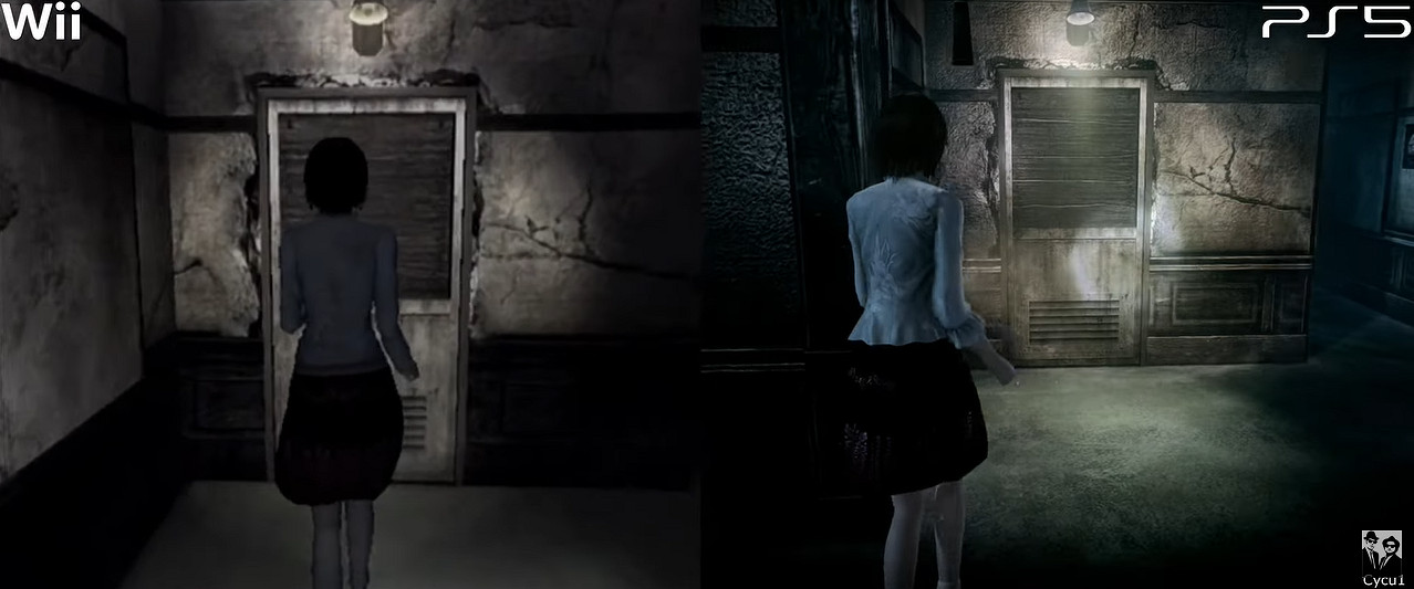 《零:月蝕的假面》重製版與原版對比 老婆顏值大提升! 《零:月蝕的假面》重製版與原版對比 老婆顏值大提升!