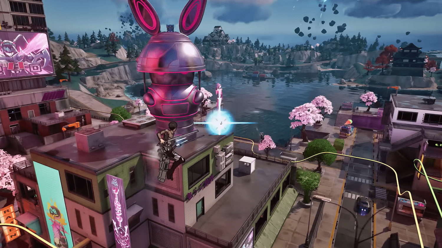 《堡壘之夜》第4章第2季預告片連動《巨人》艾倫登場 《堡壘之夜》第4章第2季預告片連動《巨人》艾倫登場