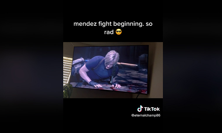 《惡靈古堡4重製版》已有偷跑！作者在海外抖音上炫耀