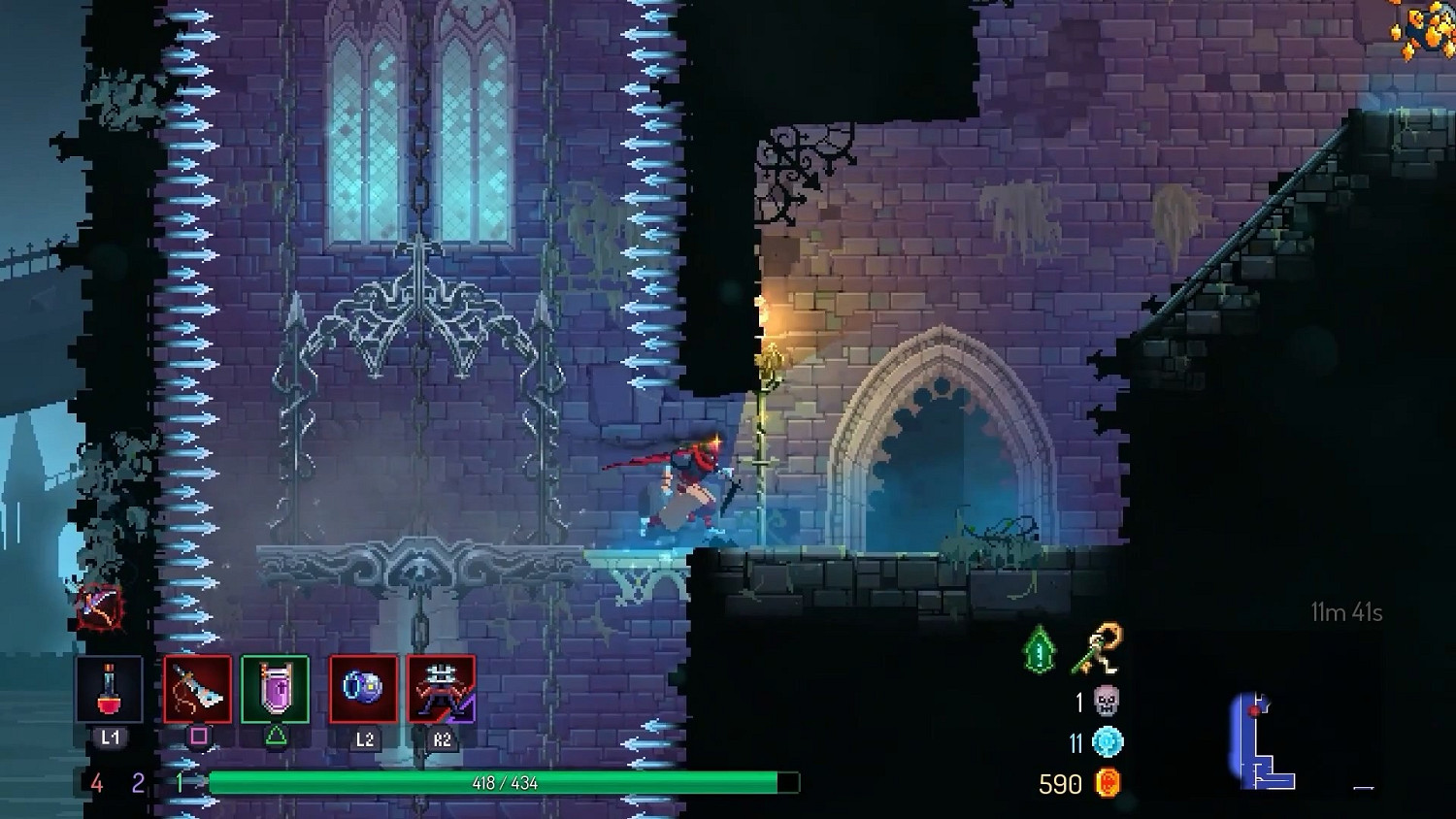 《死亡細胞》DLC15分鐘實機：一座神秘城堡悄然聳立！