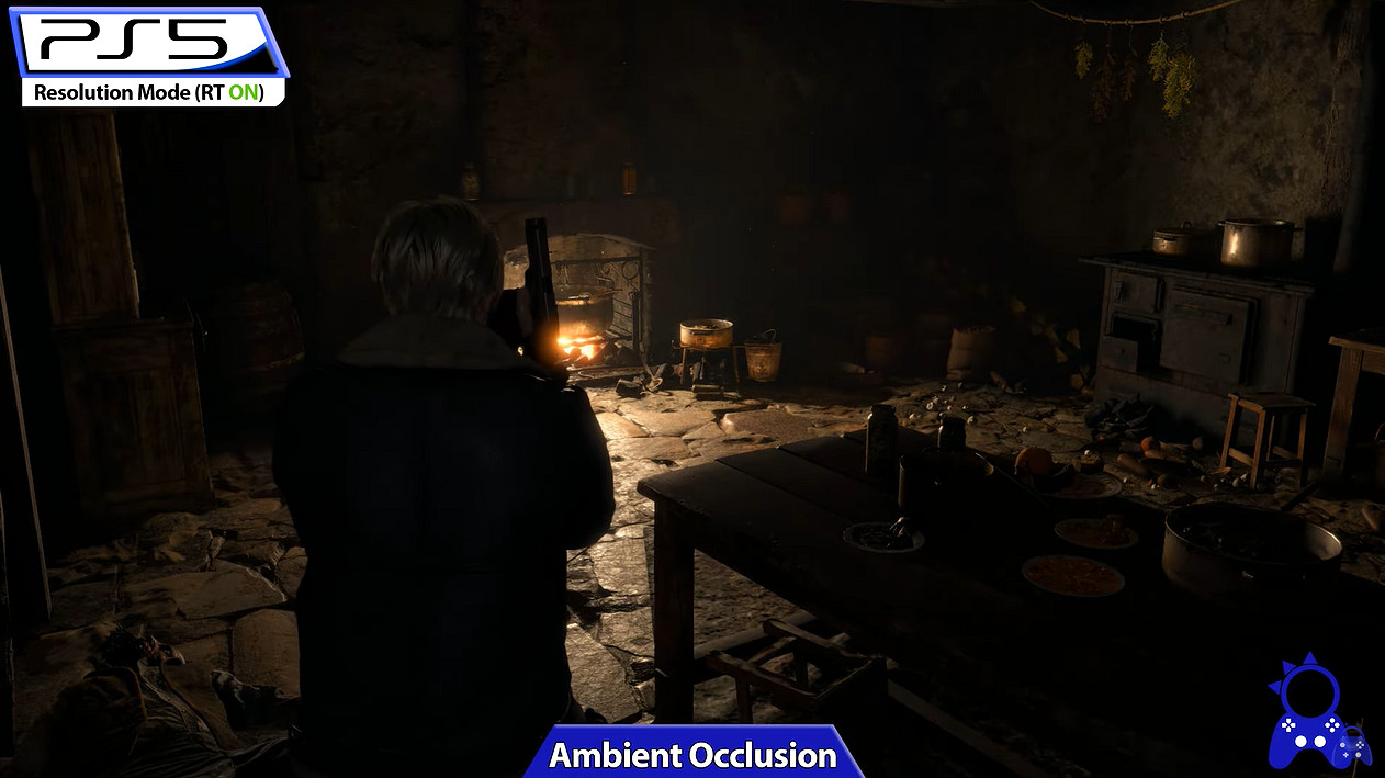 《惡靈古堡4重製版》Demo PS各主機畫面對比 《惡靈古堡4重製版》Demo PS各主機畫面對比