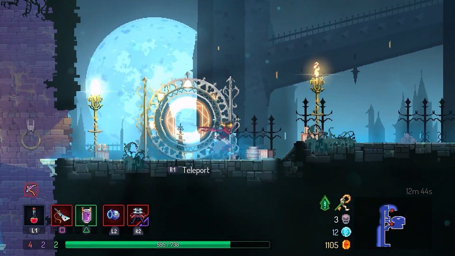 《死亡細胞》DLC15分鐘實機：一座神秘城堡悄然聳立！