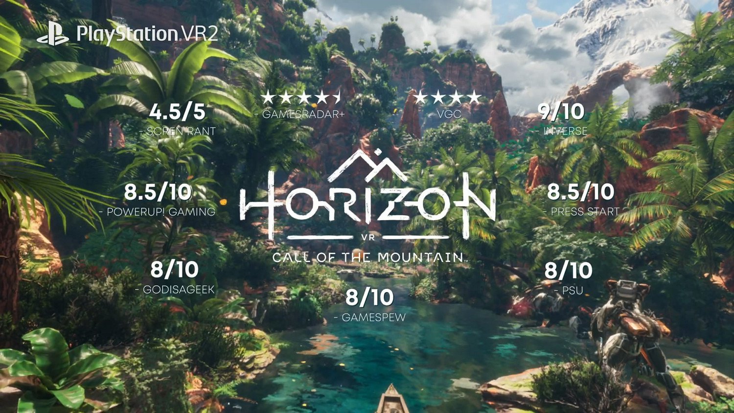 PS VR2獨占遊戲《地平線:山之呼喚》媒體讚譽預告片 PS VR2獨占遊戲《地平線:山之呼喚》媒體讚譽預告片