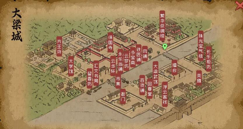 《大俠立誌傳》大梁城收集攻略 大梁城NPC攻略 《大俠立誌傳》大梁城收集攻略 大梁城NPC攻略