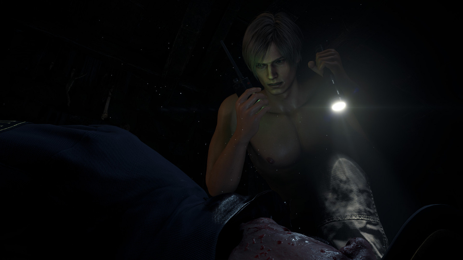 真的“三光”！《惡靈古堡4：重製版》裡昂裸身Mod