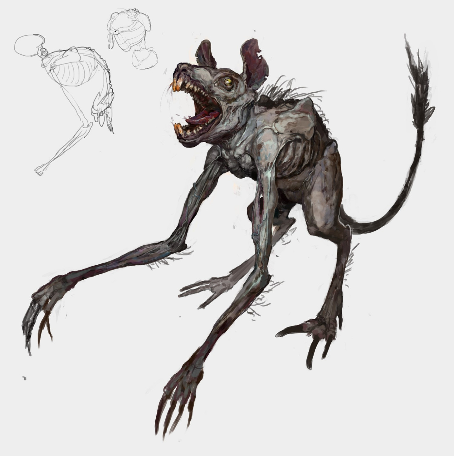 《潛行者2》怪物概念藝術圖泄露 凶神惡煞面目可怖! 《潛行者2》怪物概念藝術圖泄露 凶神惡煞面目可怖!