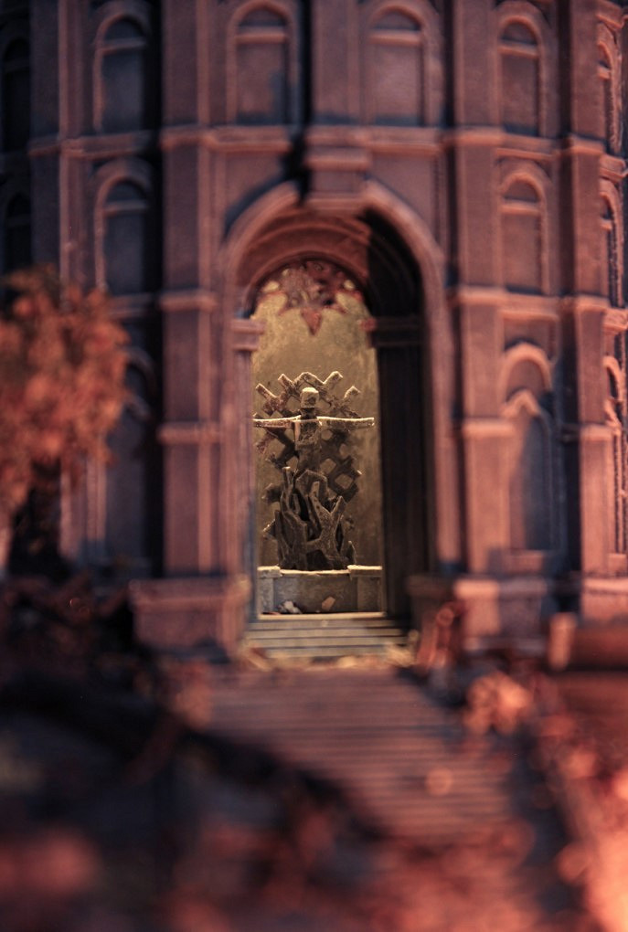 大佬製作《艾爾登法環》微縮版「王城羅德爾」：手工帝！