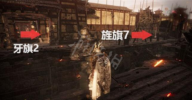 《臥龍蒼天隕落》飄搖紫微光旗子在哪？飄搖紫微光旗幟位置分享