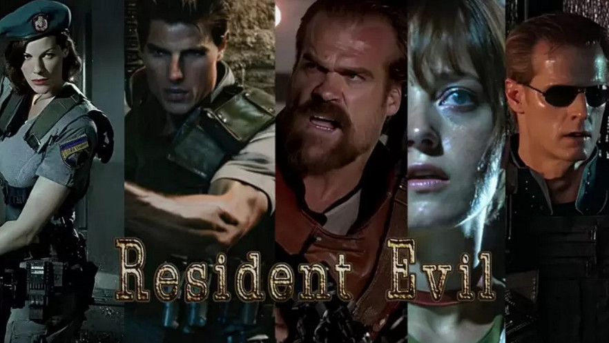 AI繪製80年代電影風《惡靈古堡1》主角!古早風味! AI繪製80年代電影風《惡靈古堡1》主角!古早風味!