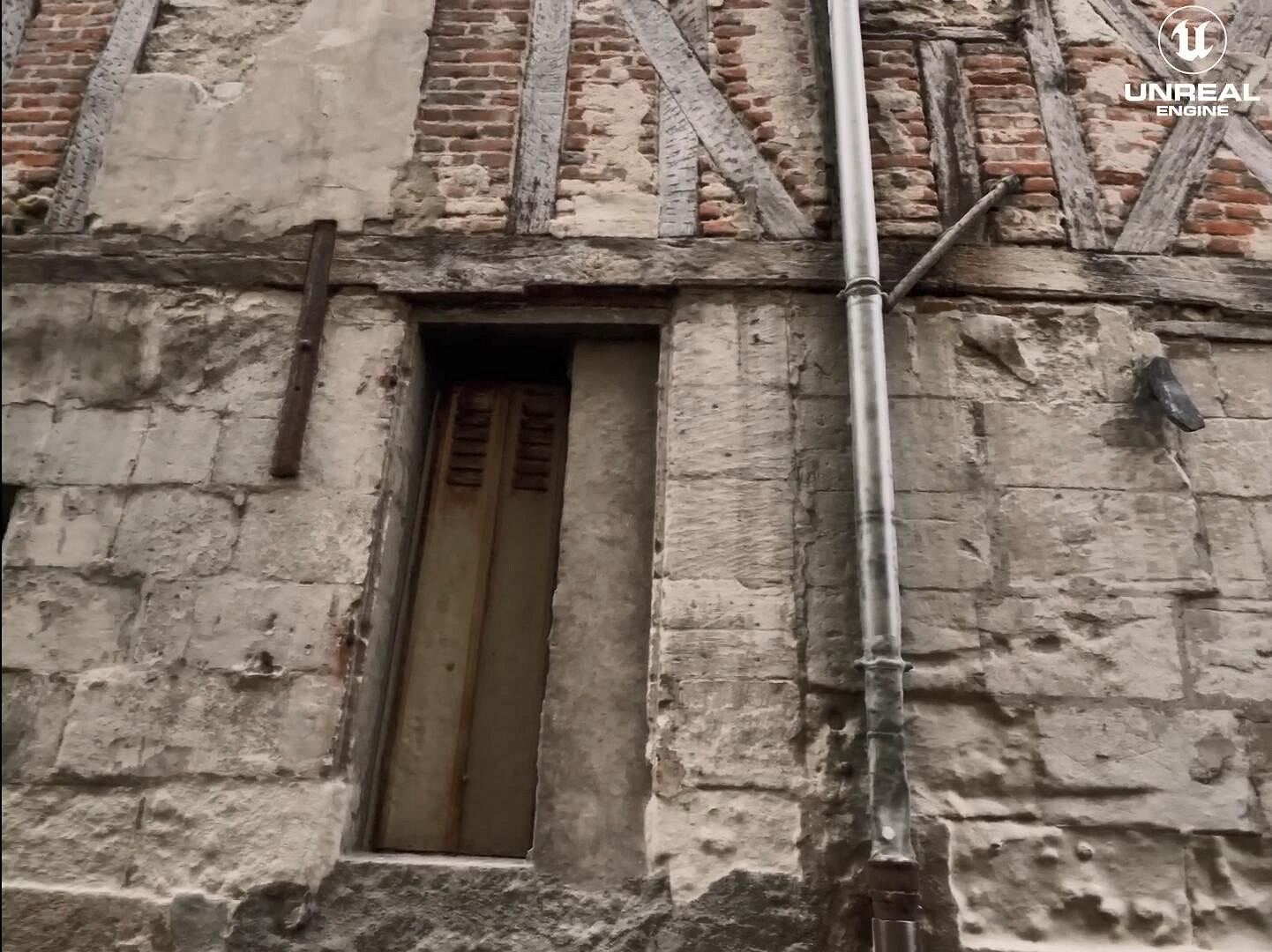 網友用虛幻5引擎還原現實生活小巷場景 效果堪比實拍!