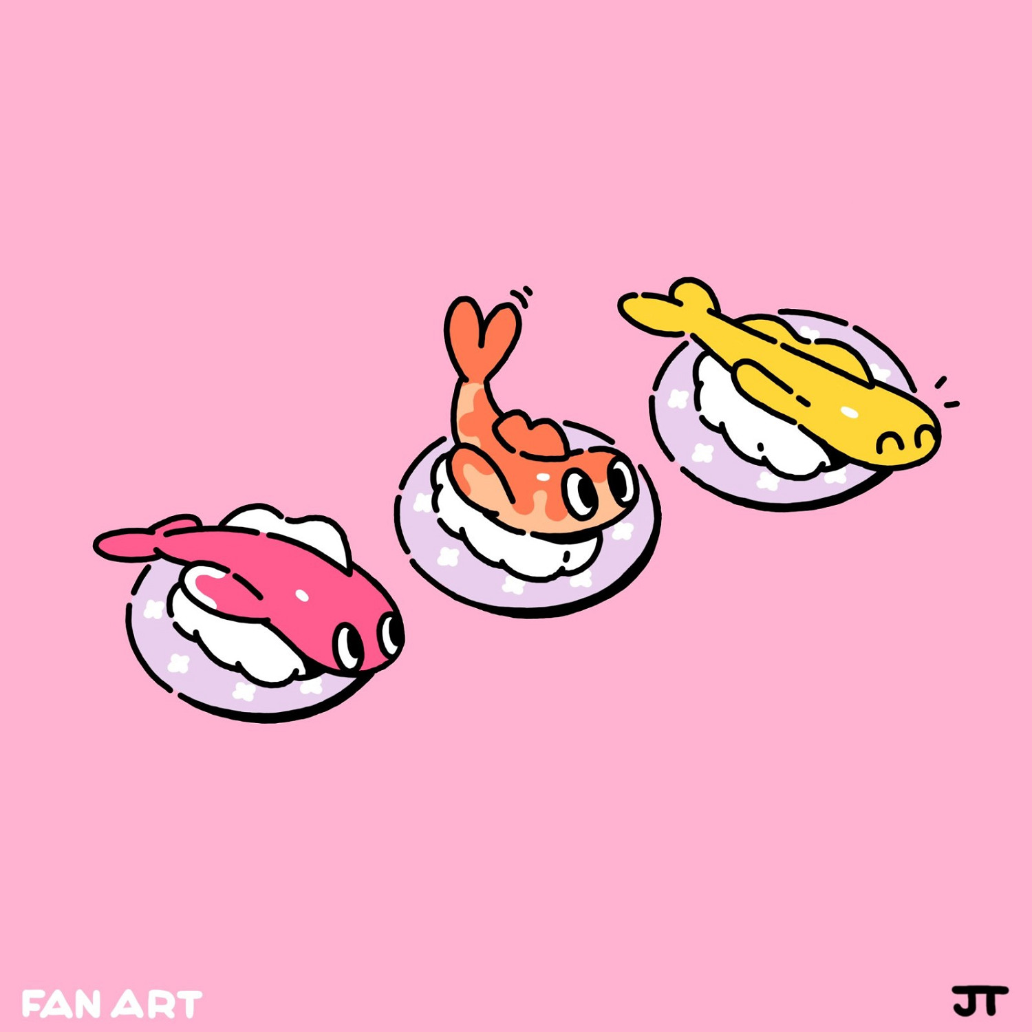 靈感來自壽司!《寶可夢:朱/紫》新寶可夢插畫公開 靈感來自壽司!《寶可夢:朱/紫》新寶可夢插畫公開