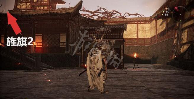 《臥龍蒼天隕落》飄搖紫微光旗子在哪？飄搖紫微光旗幟位置分享