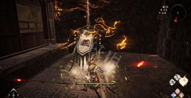 《臥龍蒼天隕落》飄搖紫微光旗子在哪？飄搖紫微光旗幟位置分享