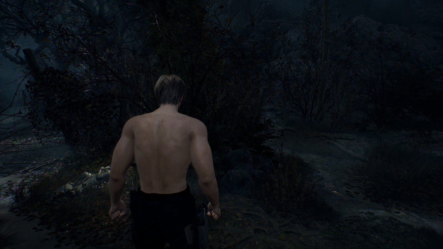 真的“三光”！《惡靈古堡4：重製版》裡昂裸身Mod