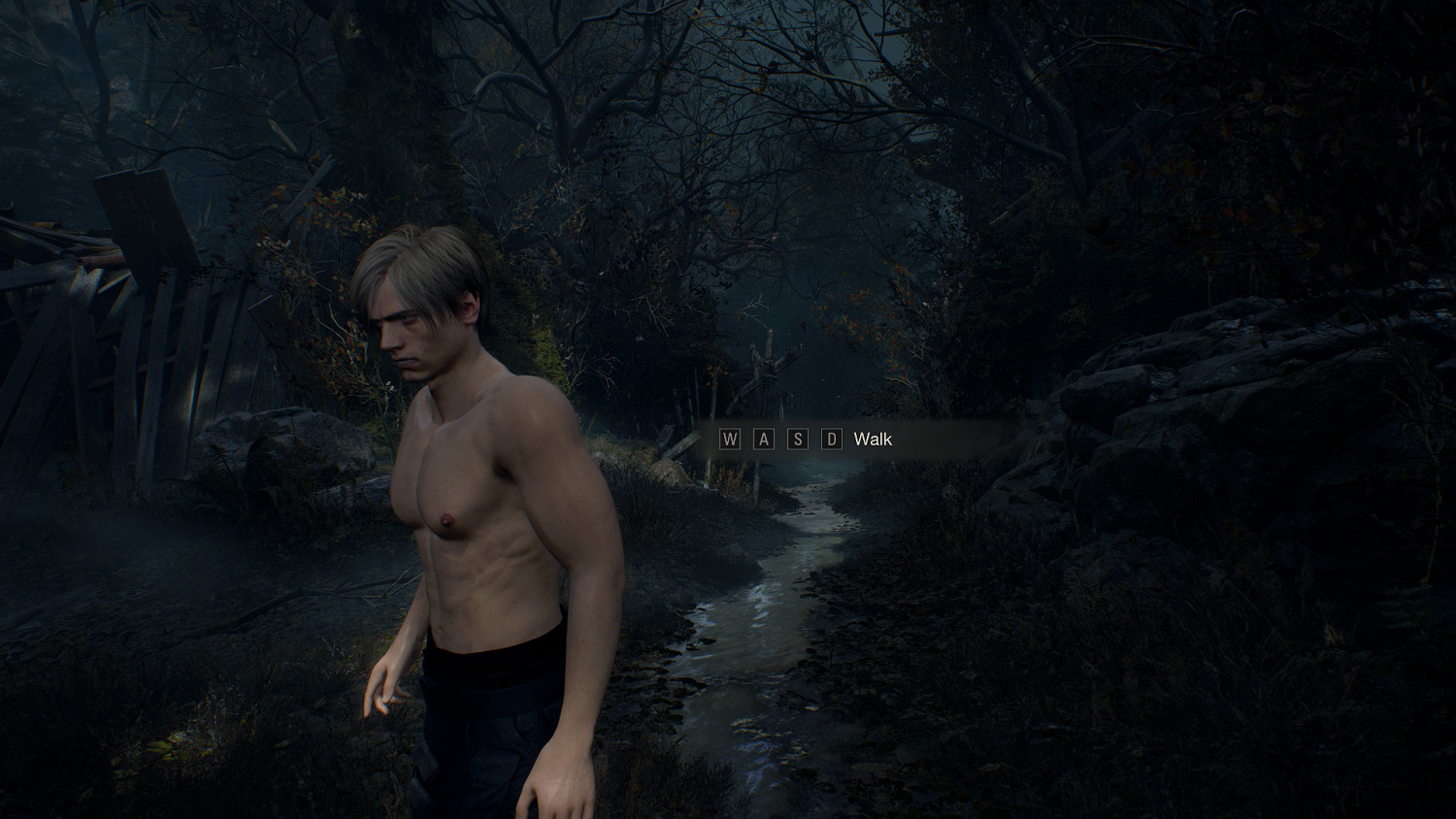 真的“三光”！《惡靈古堡4：重製版》裡昂裸身Mod