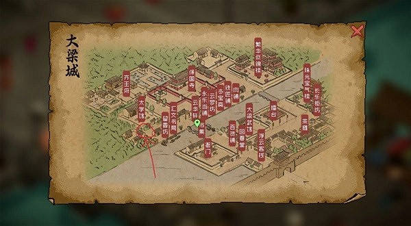 《大俠立誌傳》藏寶圖寶藏在哪？藏寶圖位置一覽