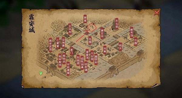 《大俠立誌傳》藏寶圖寶藏在哪？藏寶圖位置一覽