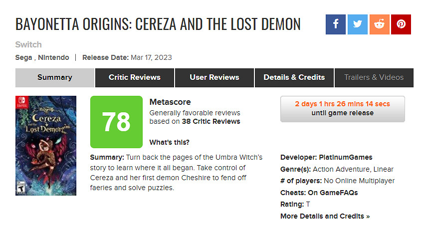 NS新聞 魔女衍生作評分出爐 五款乙遊中文安排上