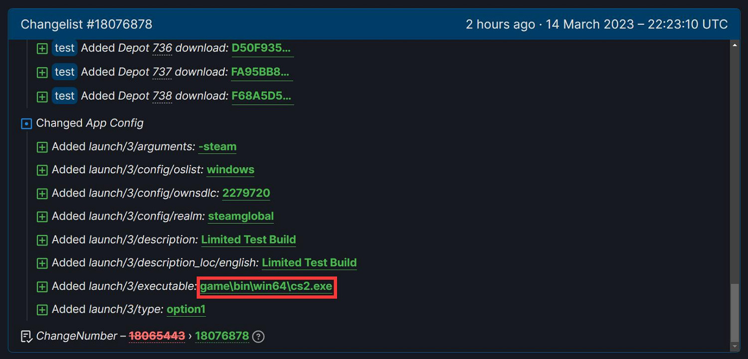 後天起源2！&quot;cs2.exe&quot;相關訊息已在Steam後台曝光！