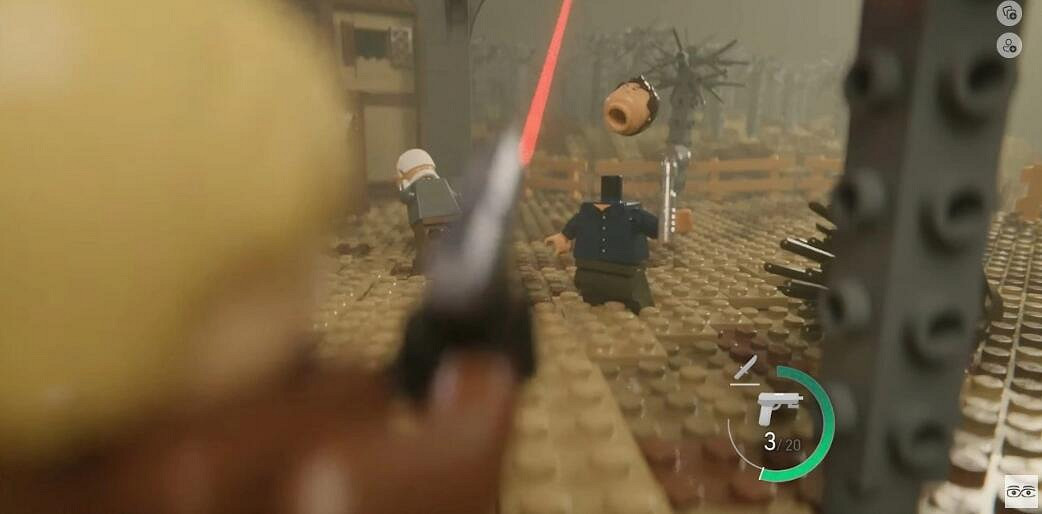 老少皆宜的惡靈古堡 動畫師製作《生化4》樂高短片！