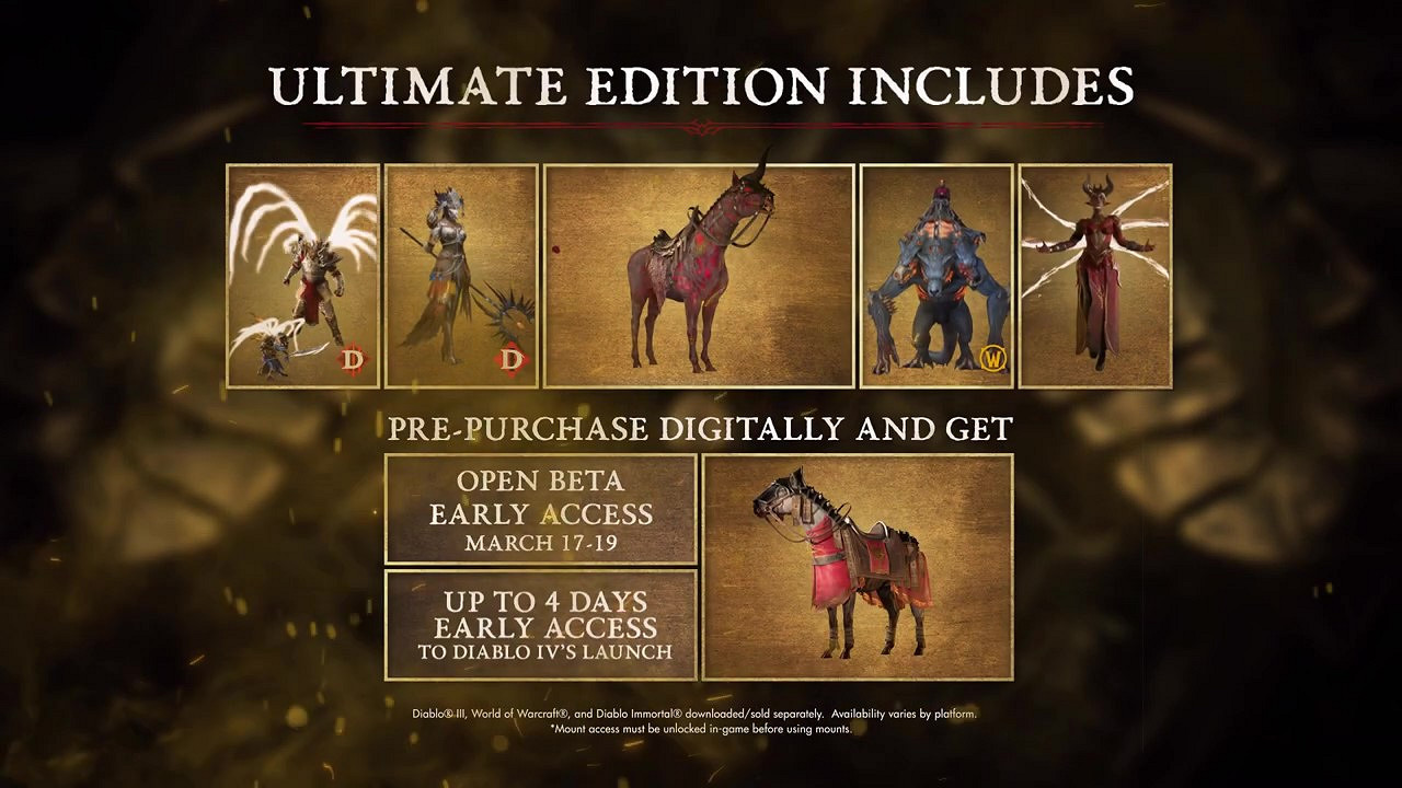 《暗黑破壞神4》終極版預告 6月6日正式發售