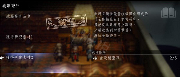 《歧路旅人2》各職業轉職許可證位置 轉職許可證在哪兒？