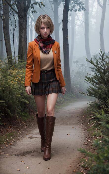 比Mod搶先一步!貼吧大神分享《生化4》阿什莉AI美圖 比Mod搶先一步!貼吧大神分享《生化4》阿什莉AI美圖