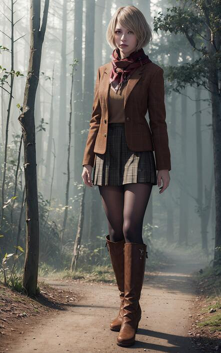 比Mod搶先一步!貼吧大神分享《生化4》阿什莉AI美圖 比Mod搶先一步!貼吧大神分享《生化4》阿什莉AI美圖