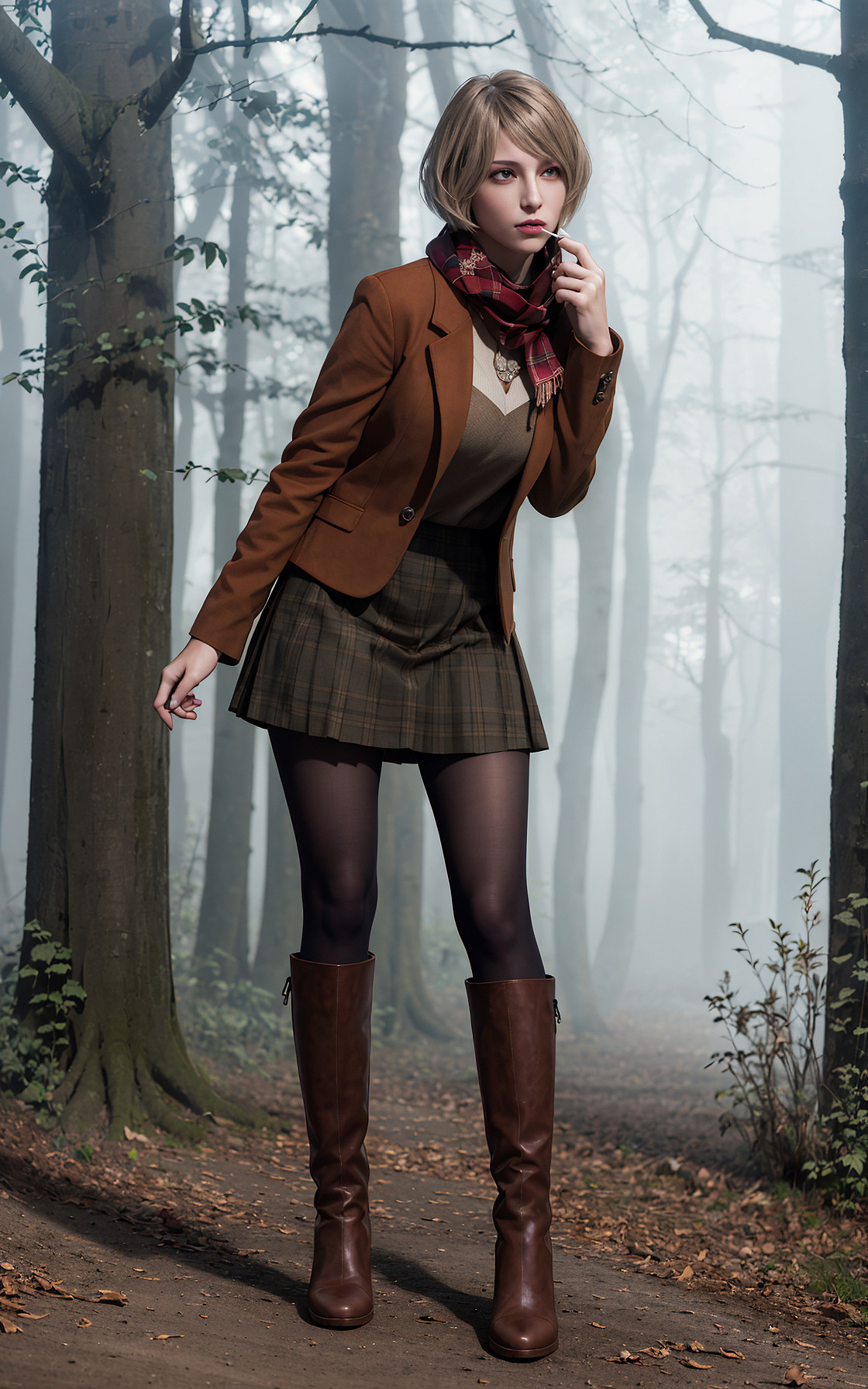 比Mod搶先一步!貼吧大神分享《生化4》阿什莉AI美圖 比Mod搶先一步!貼吧大神分享《生化4》阿什莉AI美圖