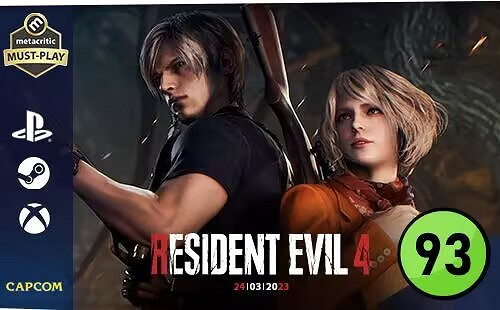 《生化4：重製版》成為系列歷史上評分第二高的遊戲！