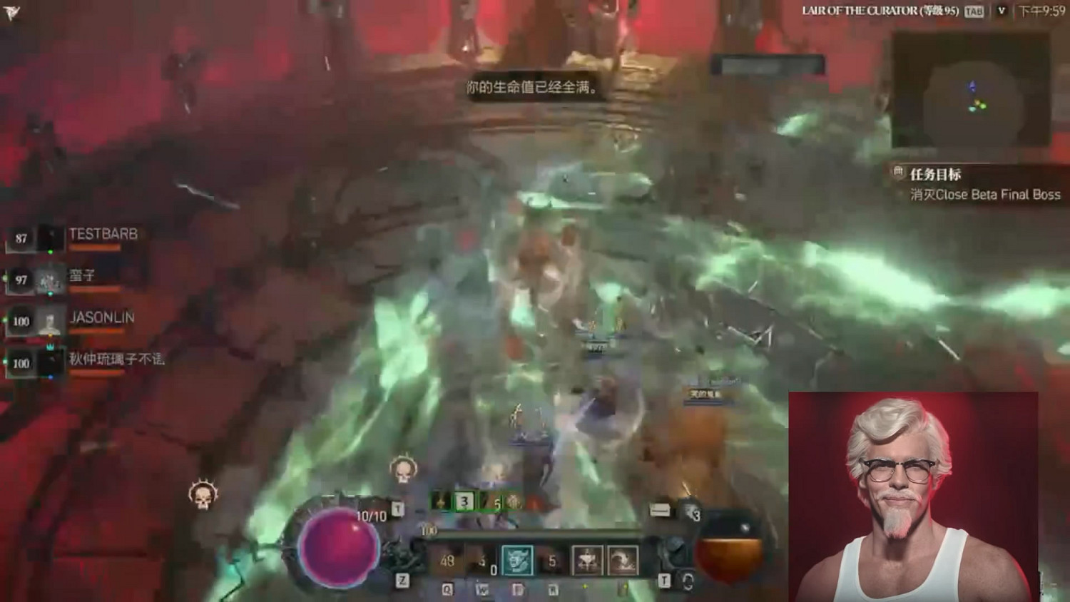 《暗黑4》36分鐘全新試玩影像流出！包含大量戰鬥畫面