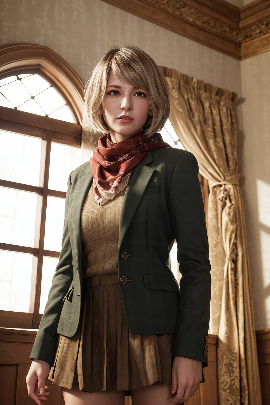 比Mod搶先一步!貼吧大神分享《生化4》阿什莉AI美圖 比Mod搶先一步!貼吧大神分享《生化4》阿什莉AI美圖