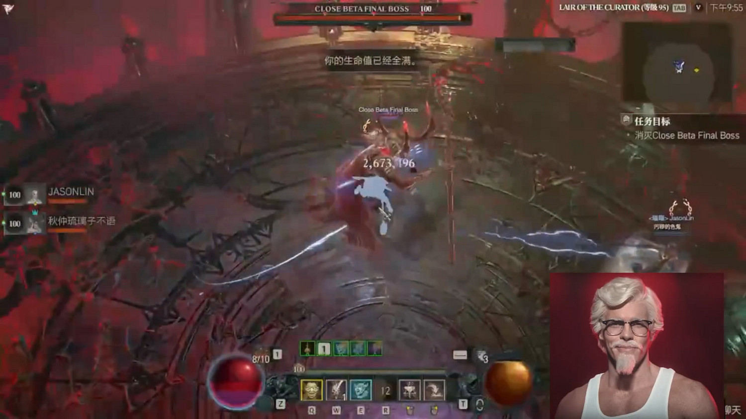 《暗黑4》36分鐘全新試玩影像流出！包含大量戰鬥畫面