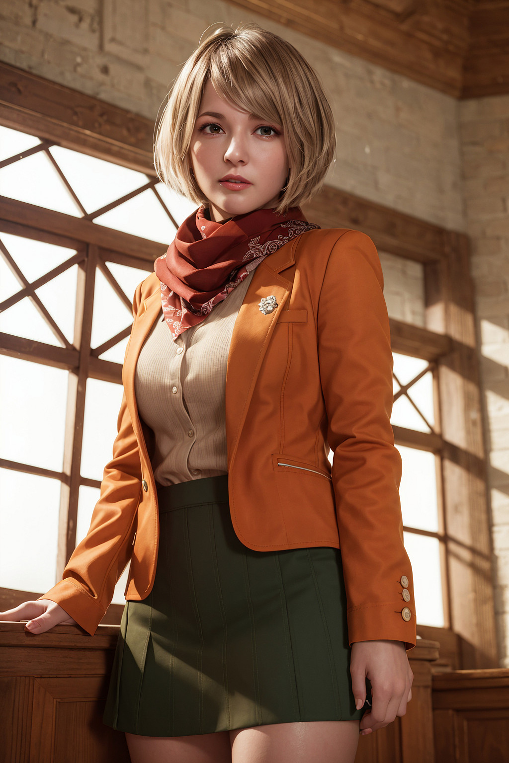 比Mod搶先一步!貼吧大神分享《生化4》阿什莉AI美圖 比Mod搶先一步!貼吧大神分享《生化4》阿什莉AI美圖