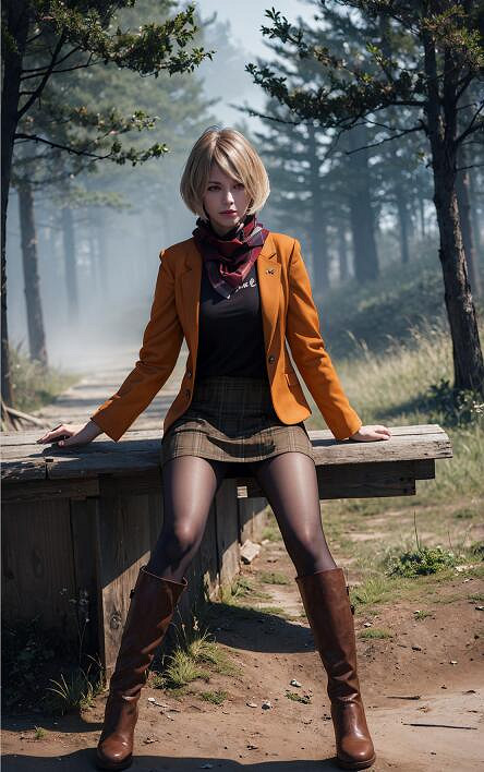 比Mod搶先一步!貼吧大神分享《生化4》阿什莉AI美圖 比Mod搶先一步!貼吧大神分享《生化4》阿什莉AI美圖