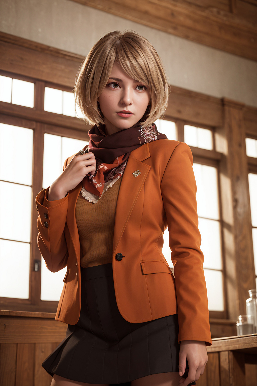 比Mod搶先一步!貼吧大神分享《生化4》阿什莉AI美圖 比Mod搶先一步!貼吧大神分享《生化4》阿什莉AI美圖