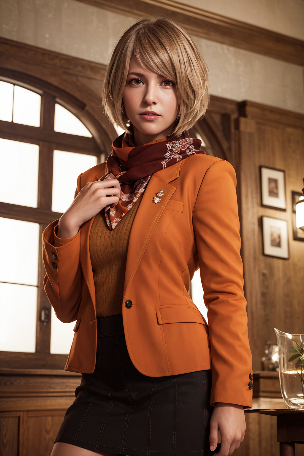 比Mod搶先一步!貼吧大神分享《生化4》阿什莉AI美圖 比Mod搶先一步!貼吧大神分享《生化4》阿什莉AI美圖