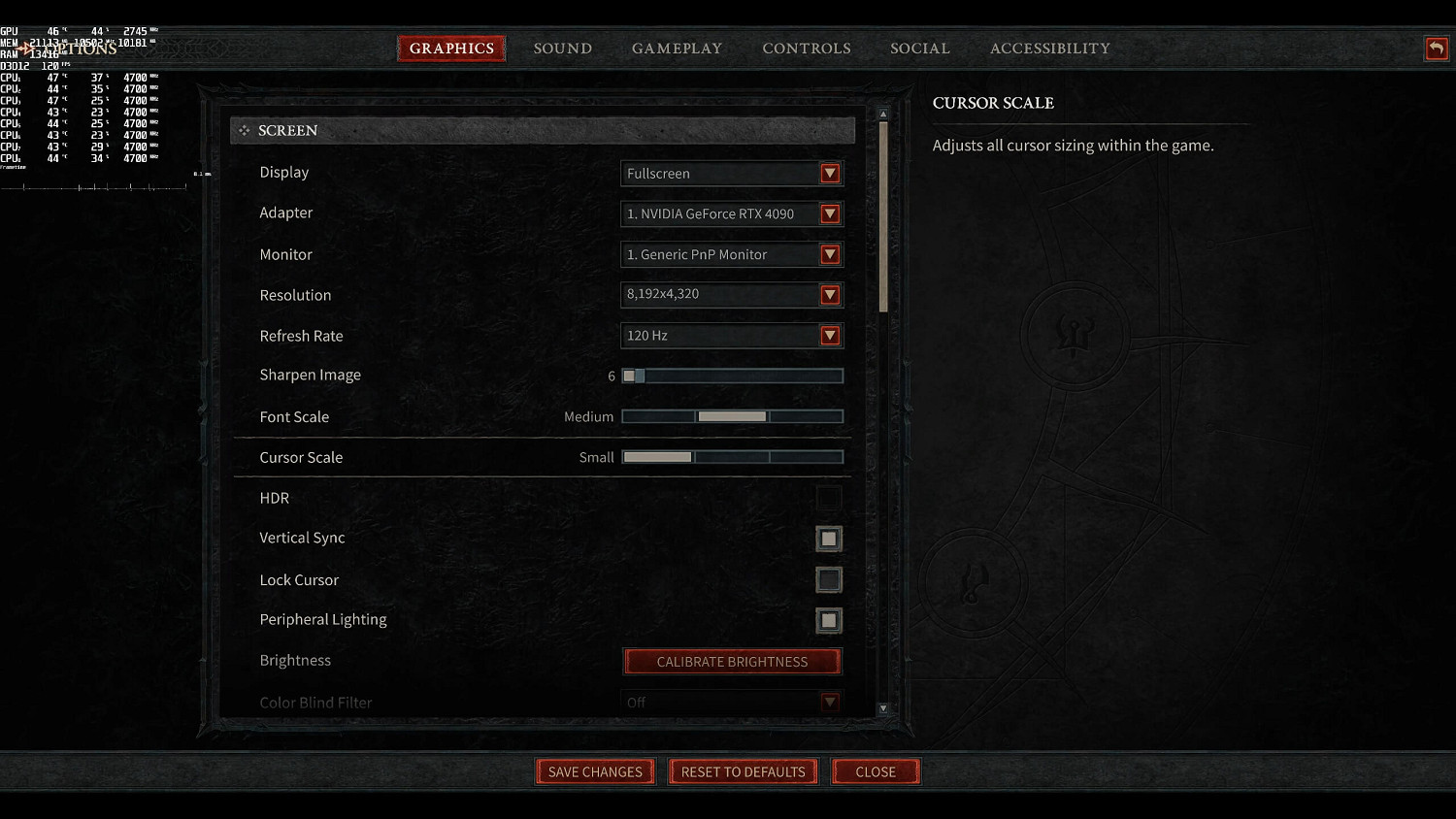 《暗黑4》搶先體驗RTX4090評測：8K下依然流暢遊戲！