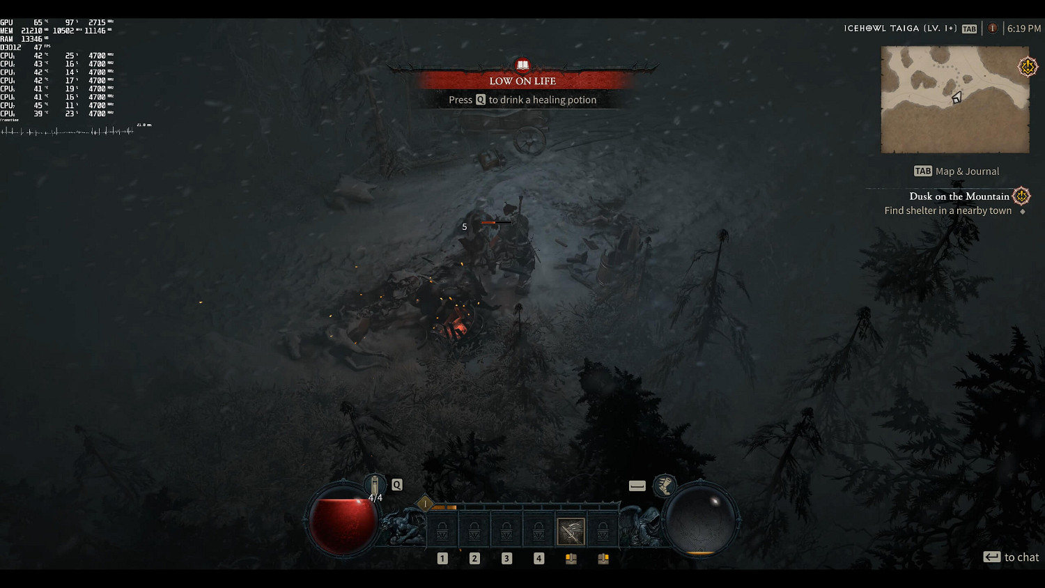 《暗黑4》搶先體驗RTX4090評測：8K下依然流暢遊戲！