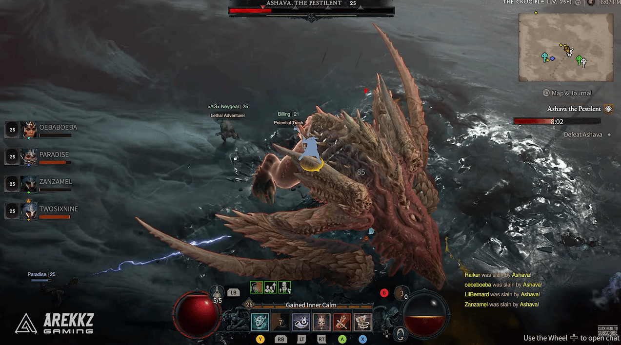 《暗黑破壞神4》Beta測試版實機:第一個世界Boss! 《暗黑破壞神4》Beta測試版實機:第一個世界Boss!