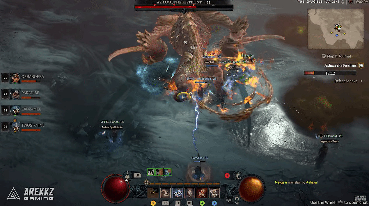 《暗黑破壞神4》Beta測試版實機:第一個世界Boss! 《暗黑破壞神4》Beta測試版實機:第一個世界Boss!